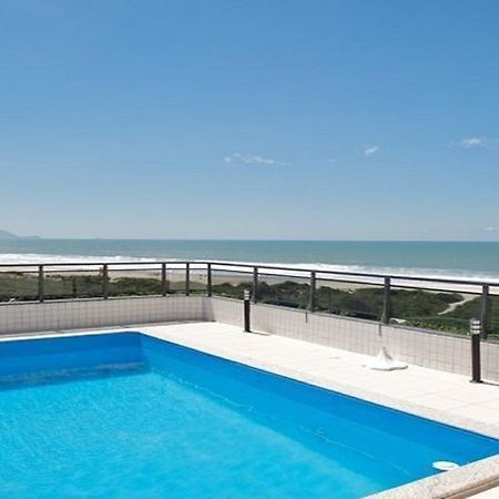 Linda Cobertura Frente Mar Com Piscina Privativa E Pe Na Areia! Apartment Florianopolis Bagian luar foto