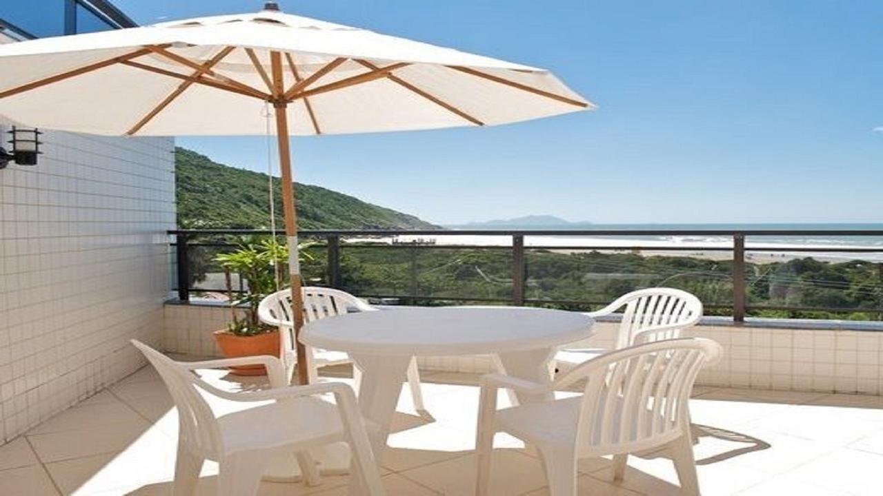Linda Cobertura Frente Mar Com Piscina Privativa E Pe Na Areia! Apartment Florianopolis Bagian luar foto