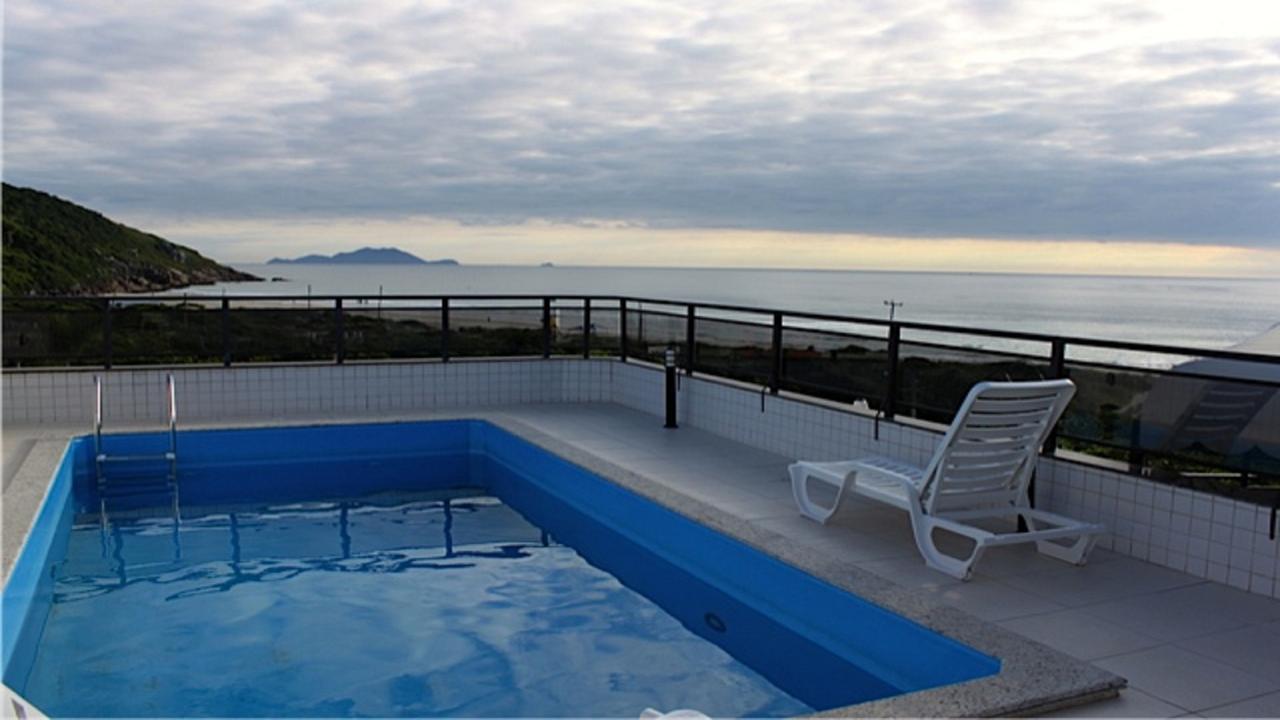 Linda Cobertura Frente Mar Com Piscina Privativa E Pe Na Areia! Apartment Florianopolis Bagian luar foto